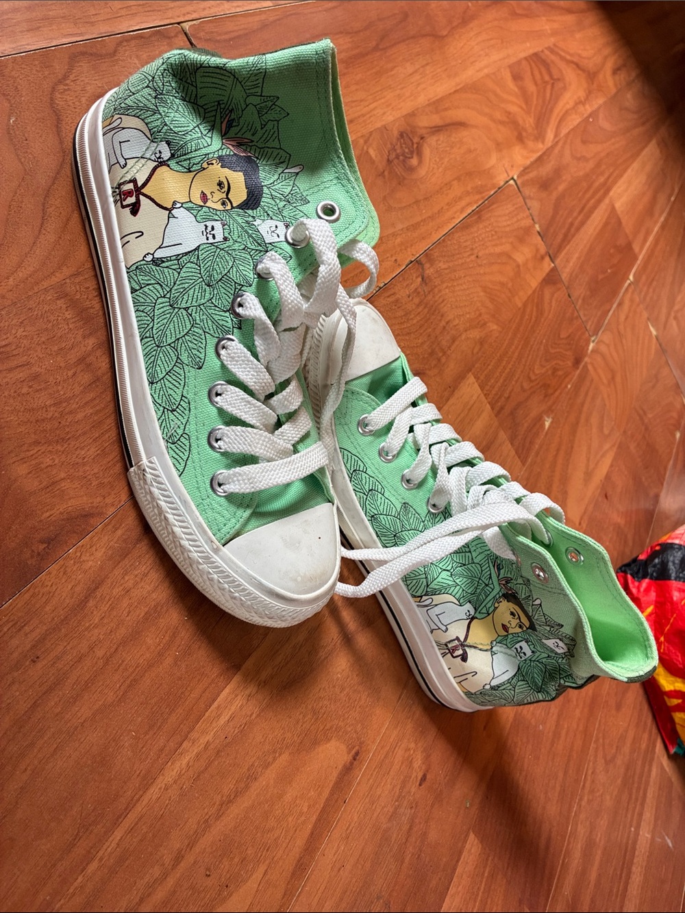 Rip n dip Frida Kalo hi-top sneakers